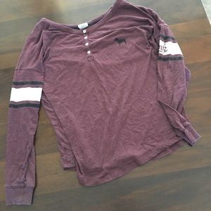 Pink Buttoned Long. Sleeved Shirt